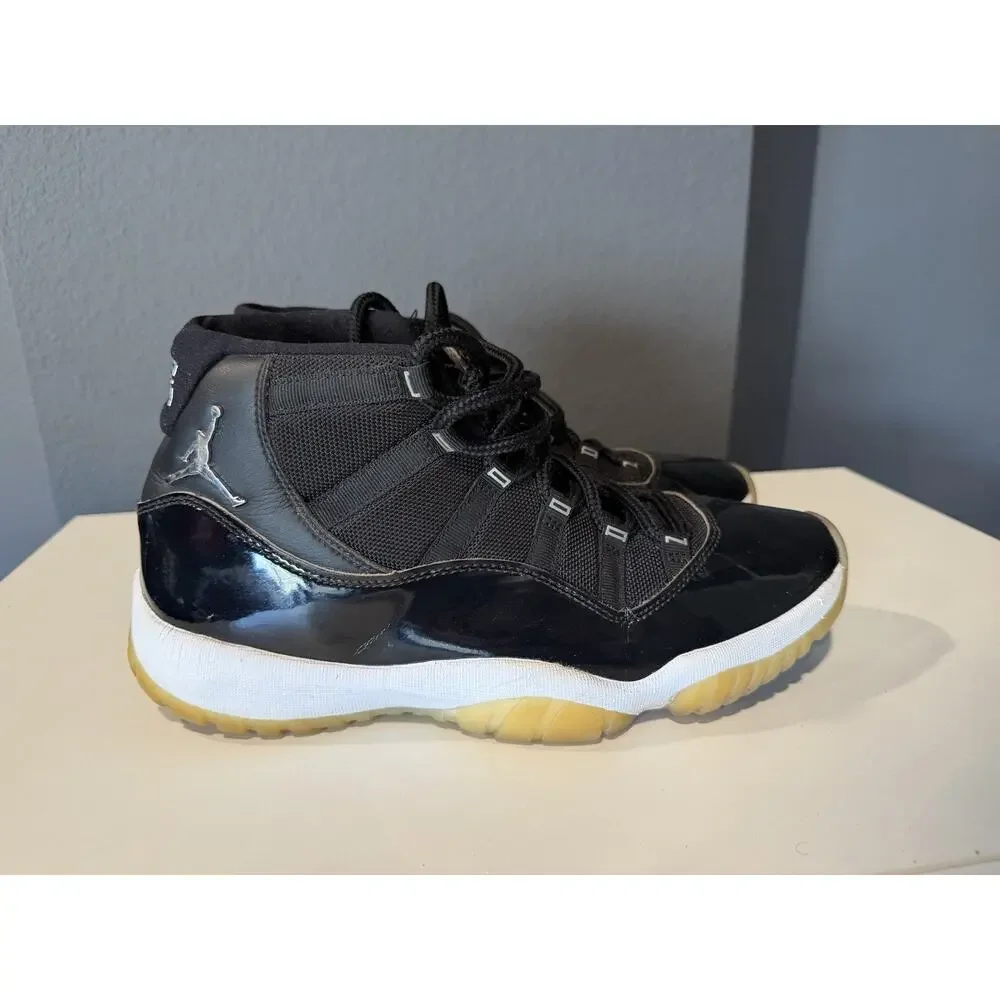 Air Jordan 11 Retro Jubilee 25th Anniversary Black CT8012-011 Men's Size 10.5
